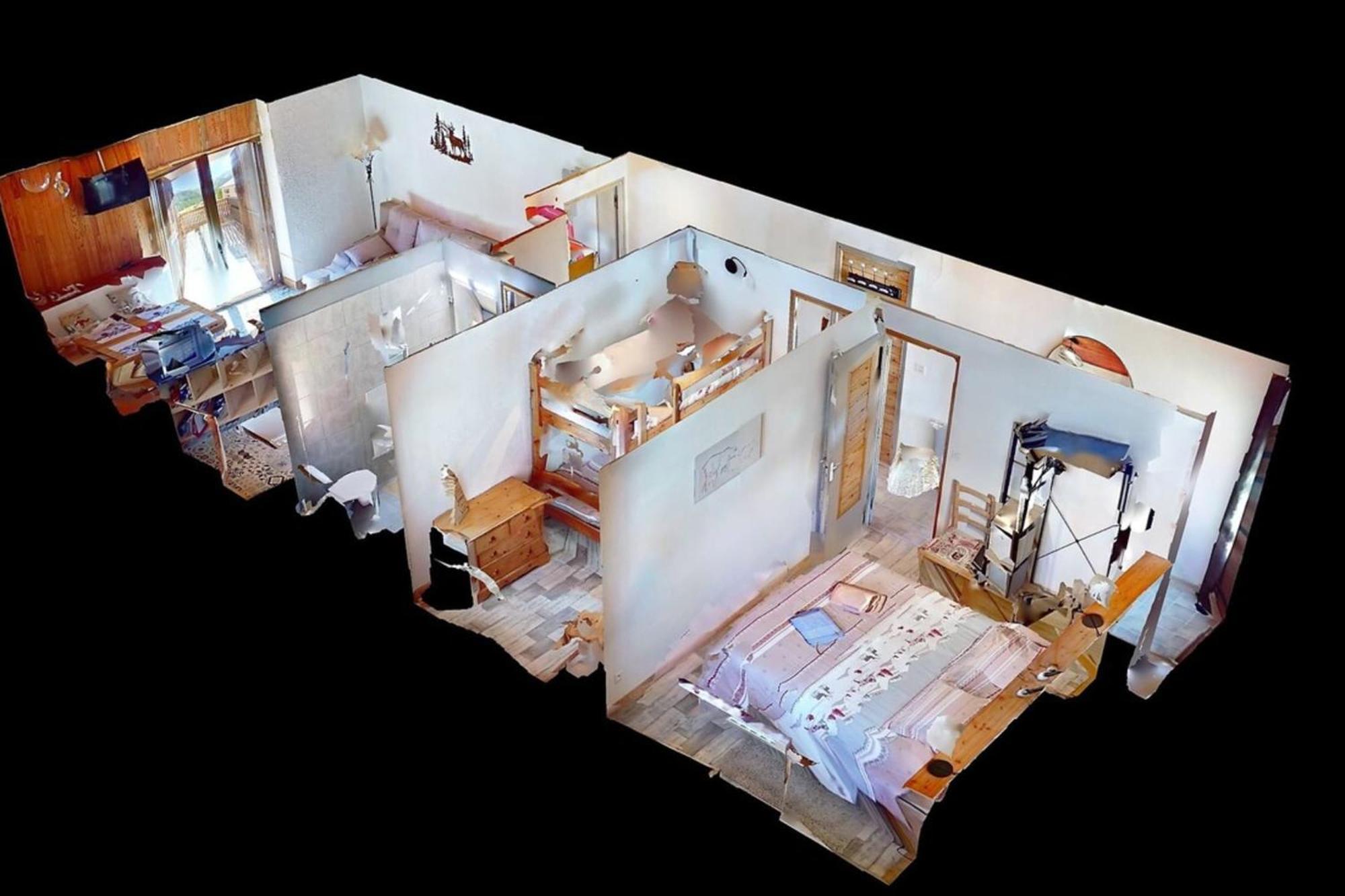 Casa-La Lobio Foot Of The Slopes Breathtaking Views 4P Saint-Vérand Exterior foto